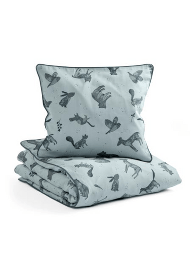 Sebra Junior Sengetøj Nightfall, Hazy Blue