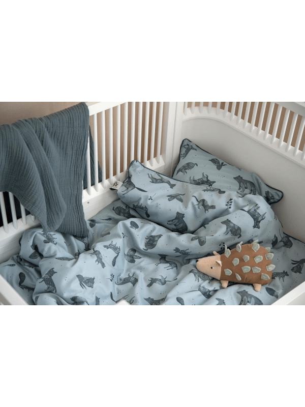 Sebra Junior Sengetøj Nightfall, Hazy Blue