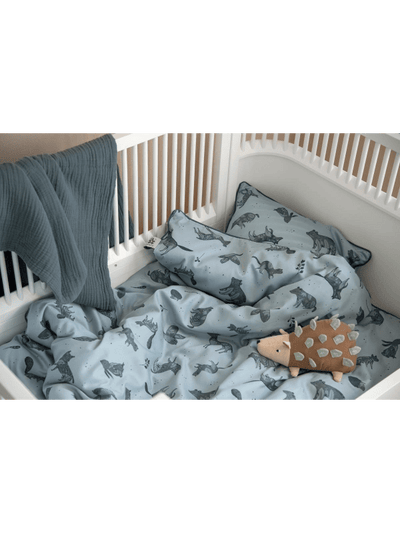 Sebra Junior Sengetøj Nightfall, Hazy Blue