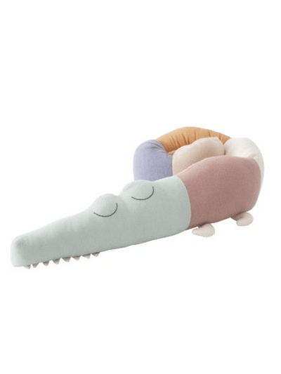 Sebra Strikket Pude, Sleepy Croc