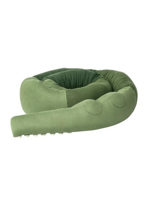 Sebra Strikket Pude, XXL, Sleepy Croc