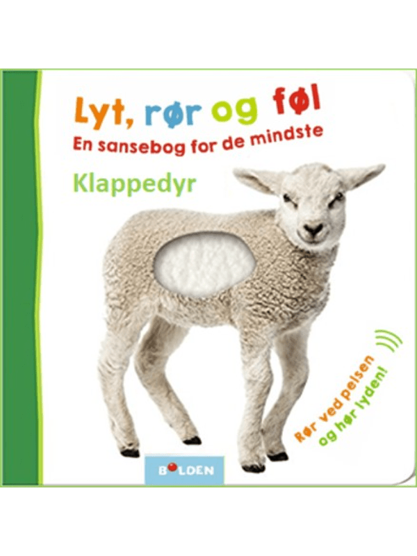Børnebog, Lyt, Rør Og Føl: Klappedyr