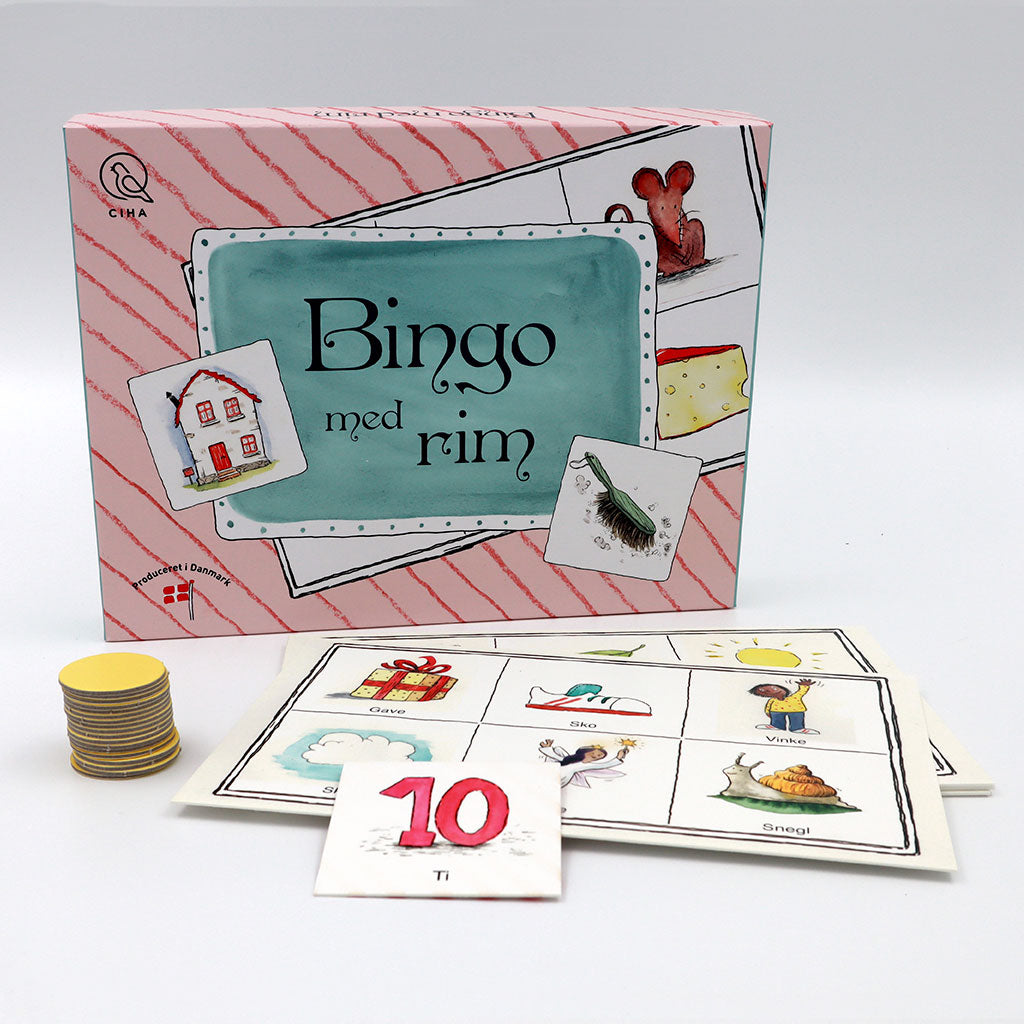 Bingo med rim Brætspil
