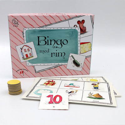 Bingo med rim Brætspil