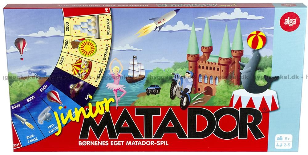 Brætspil, Junior Matador